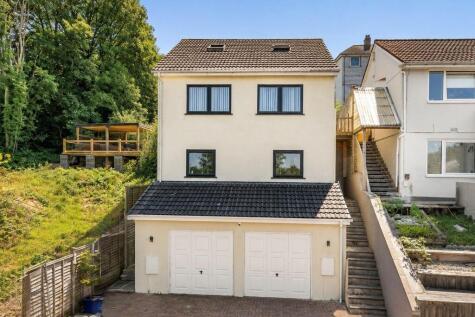 Petersfield Close, Higher Compton, Plymouth. Exceptional stylish detatched Family Home, Views & Development Potential