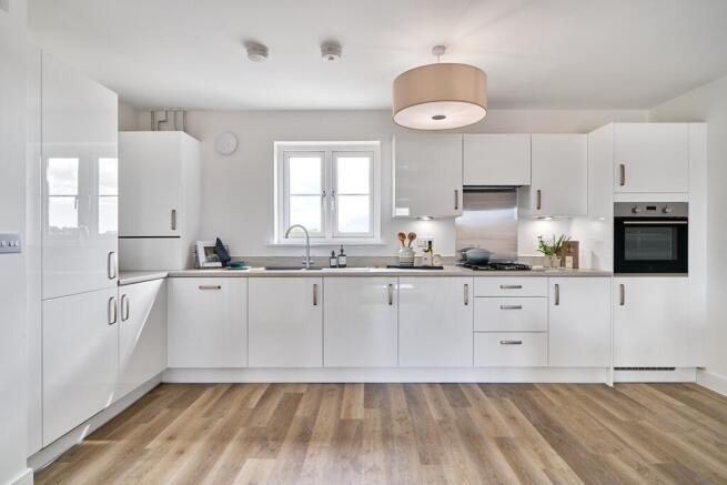Ample storage - typical Taylor Wimpey apartment