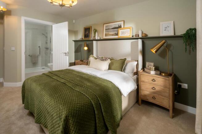 Show home bedroom