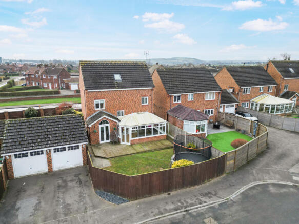 Rear Garden Elevated
