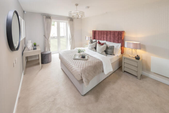 Show home bedroom