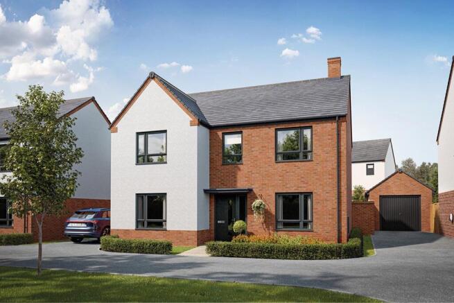 Artist's impression of a typical Shilford home