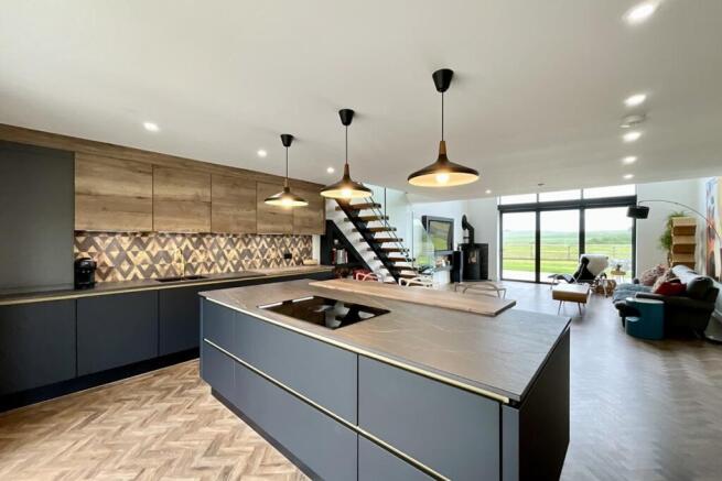 Open Plan Living/kit