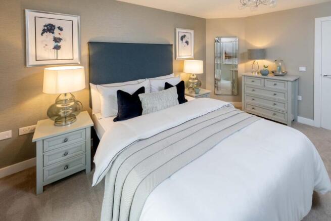 Show home bedroom