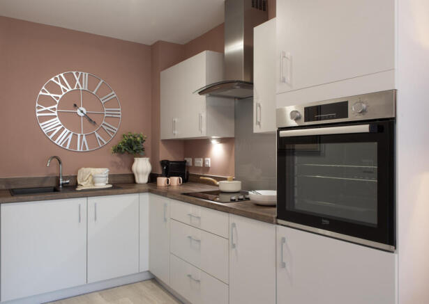 Show home kitchen