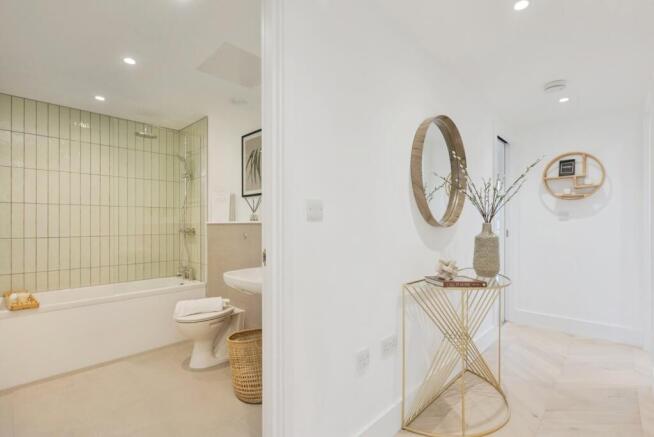 Hallway/Bathroom