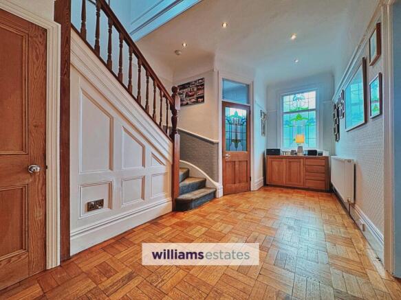 spacious hallway