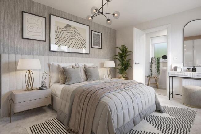 Bedroom 1 is complete with its own ensuite