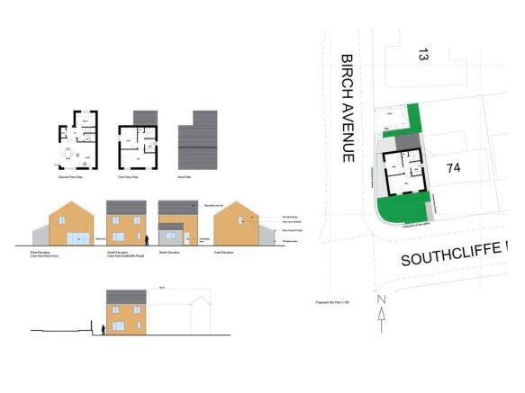 Approved Plans for Two Storey Development