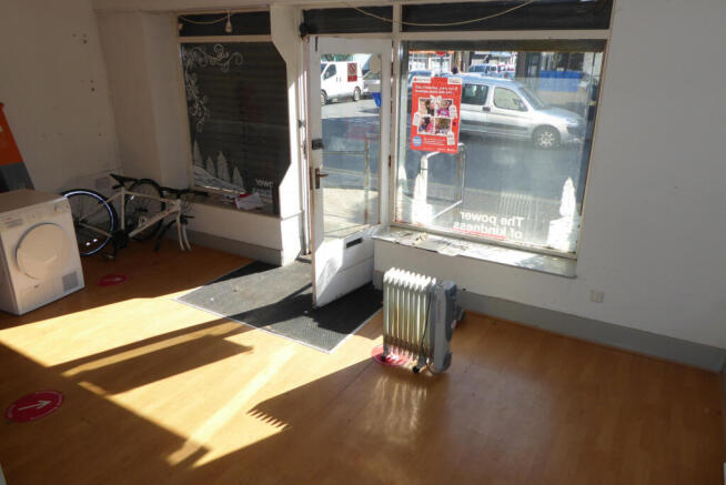 Sales entrance