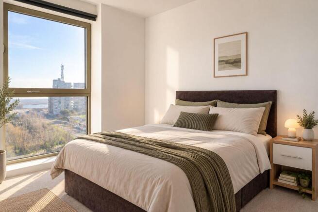1000 sqf Flat of 4 bed at Aramada Way, Custom Hous