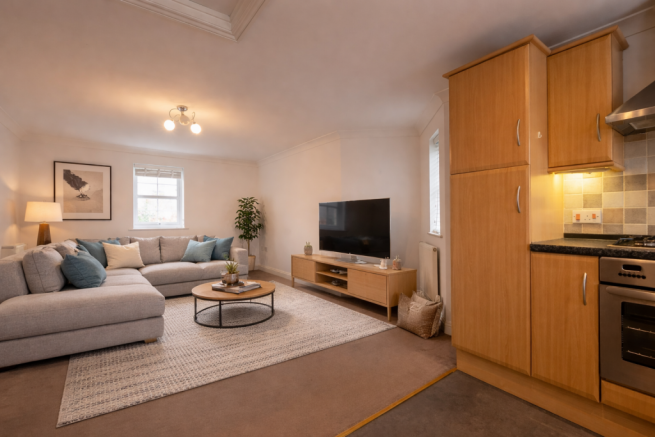 Virtually Staged Living Area