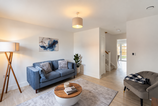 Photos are of the show home