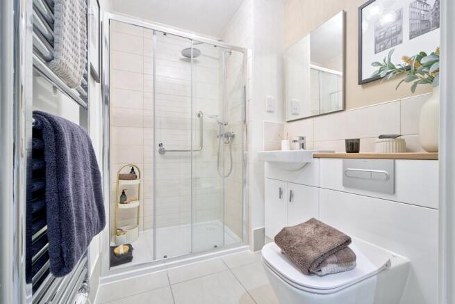 Show home shower room