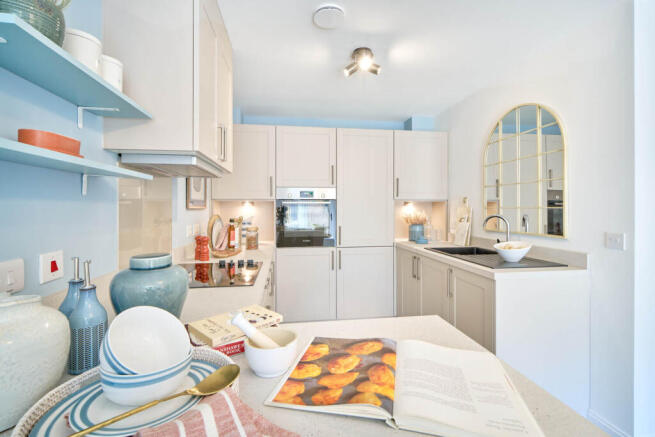 Show home kitchen