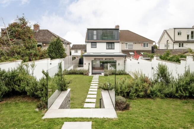 Garden and Rear Elevation