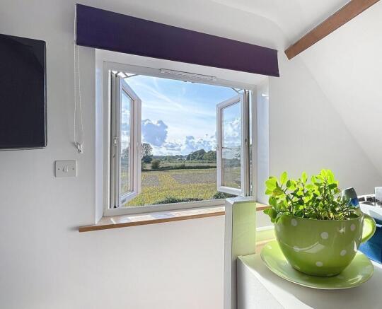View from Bedroom 3 in Attic