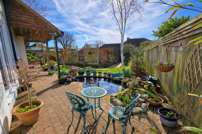 Patio to Pond