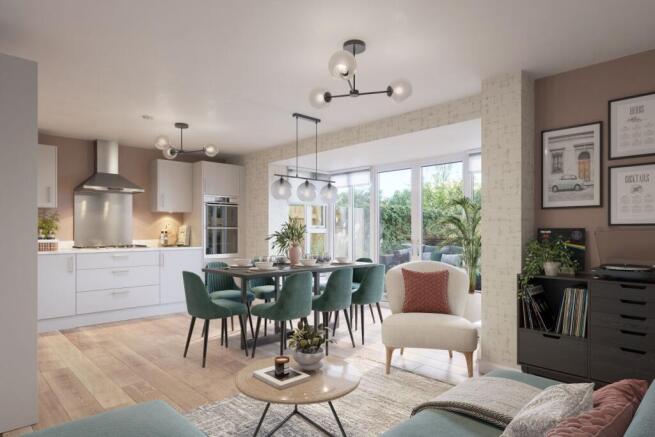 OPEN-PLAN KITCHEN DINER IN THE PULBOROUGH