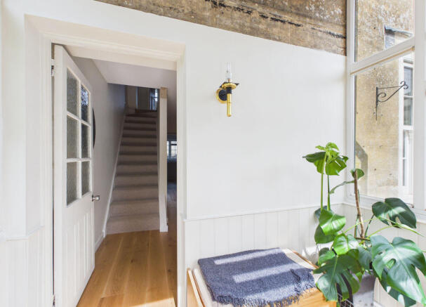 Entrance porch