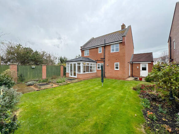 Rear of Property