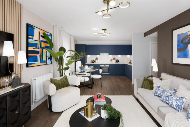 Living Area - Show Apartment