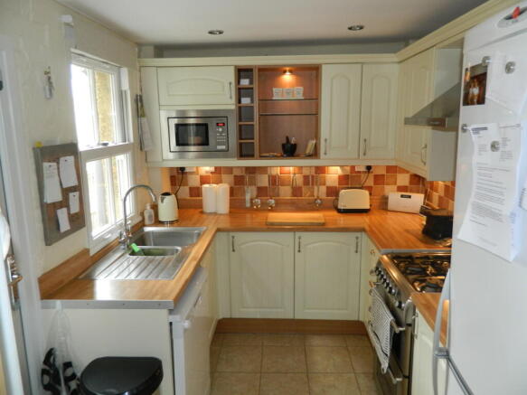 modern fitted kitchen