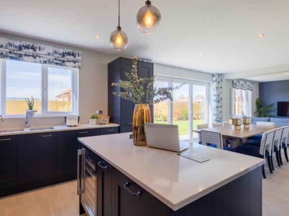Kitchen of the Henley, a 4 bedroom house