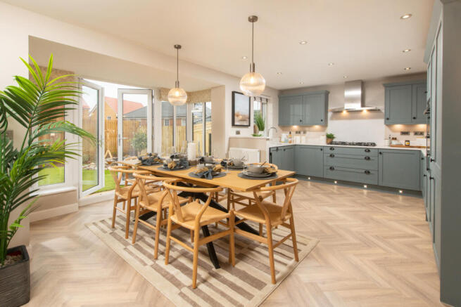 The interior of Plot 100 The Holden at Chaloners Green, Whitby