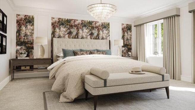 CGI of Lockley Homes interior finish