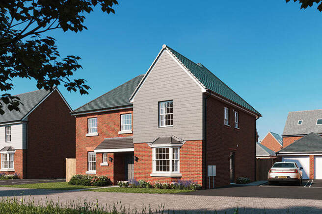 Computer generated image of the Manning 5 bedroom home