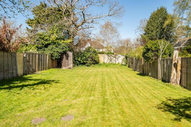 Rear garden