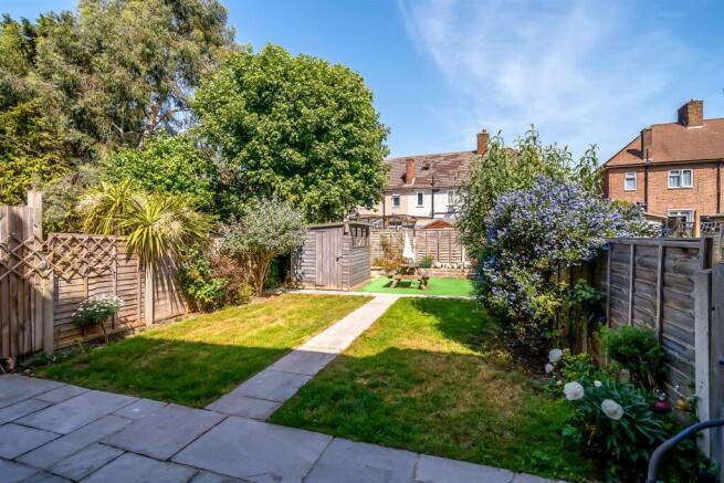 Rear garden