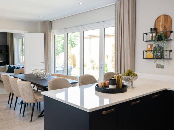 Kitchen / Dining room of the Balmoral, a 4 bedroom house