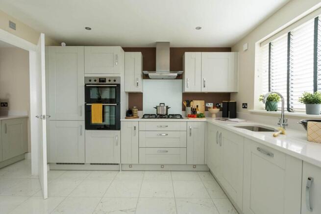 An open plan kitchen is the perfect place to entertain