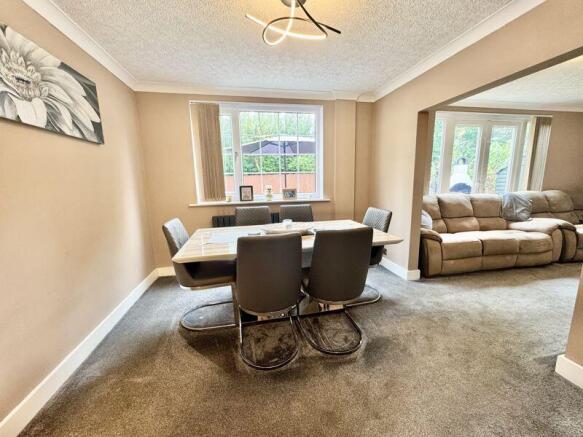 Dining room view