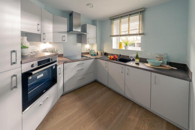 Show home kitchen