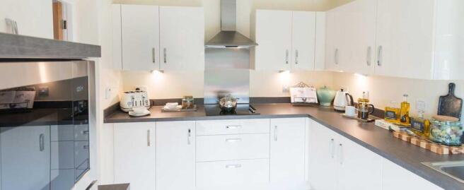 Show home kitchen