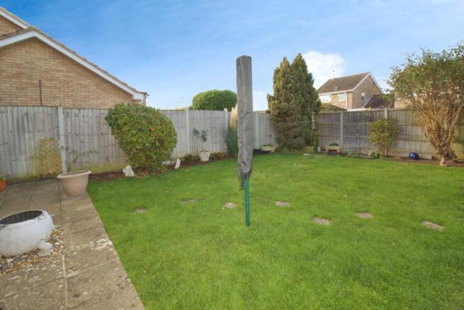 Enclosed rear garden