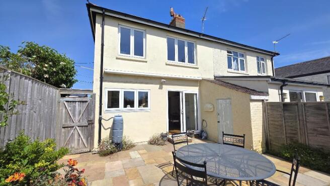 Rear of Property