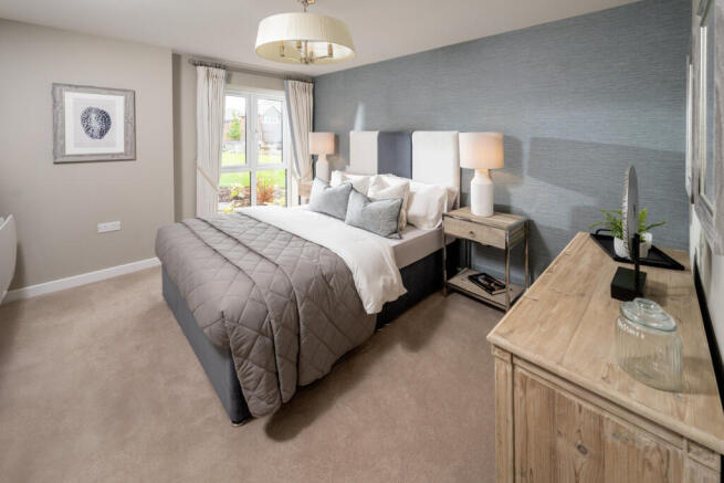 Show home bedroom
