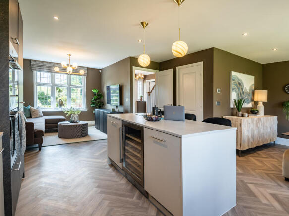 Harrogate Lifestyle, Kitchen, dining, Family area, Internal