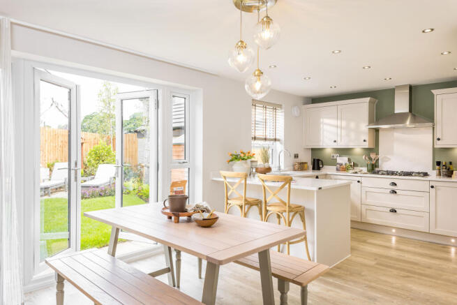 French doors in the Lamberton 5 bedroom home