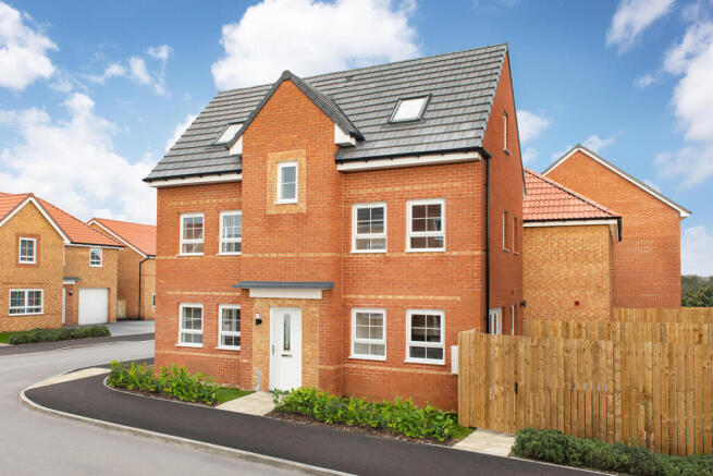 The exterior of Plot 514 The Knaresborough at The Sands, Bridlington