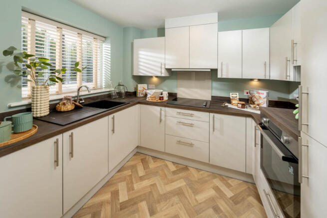 Show home kitchen