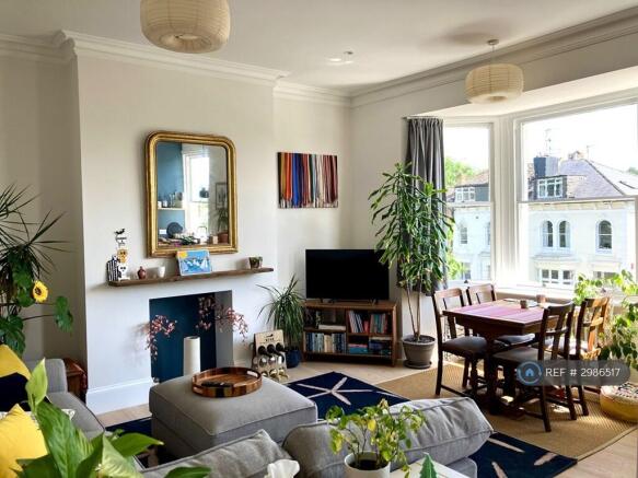 Lounge With Smart Tv And Bay Window