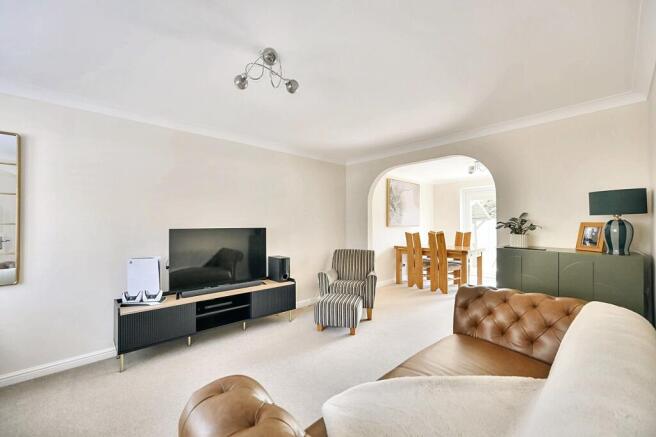 Open Planned Lounge Dining Room