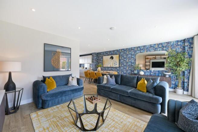 The Farmhouse, Audley Green, Living