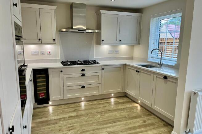Skylark kitchen River View plot 44
