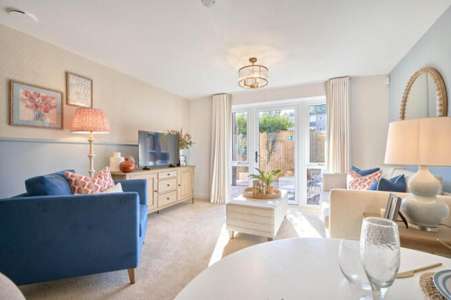 Show home living room